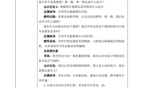 第3课《这是我们的校园》教案核心素养目标_A493小学道法_人教版小学道德与法治教学资源包_人教版小学道德与法治（新教材123年级）(2025秋新版)_1-3年级上册（25秋更新）