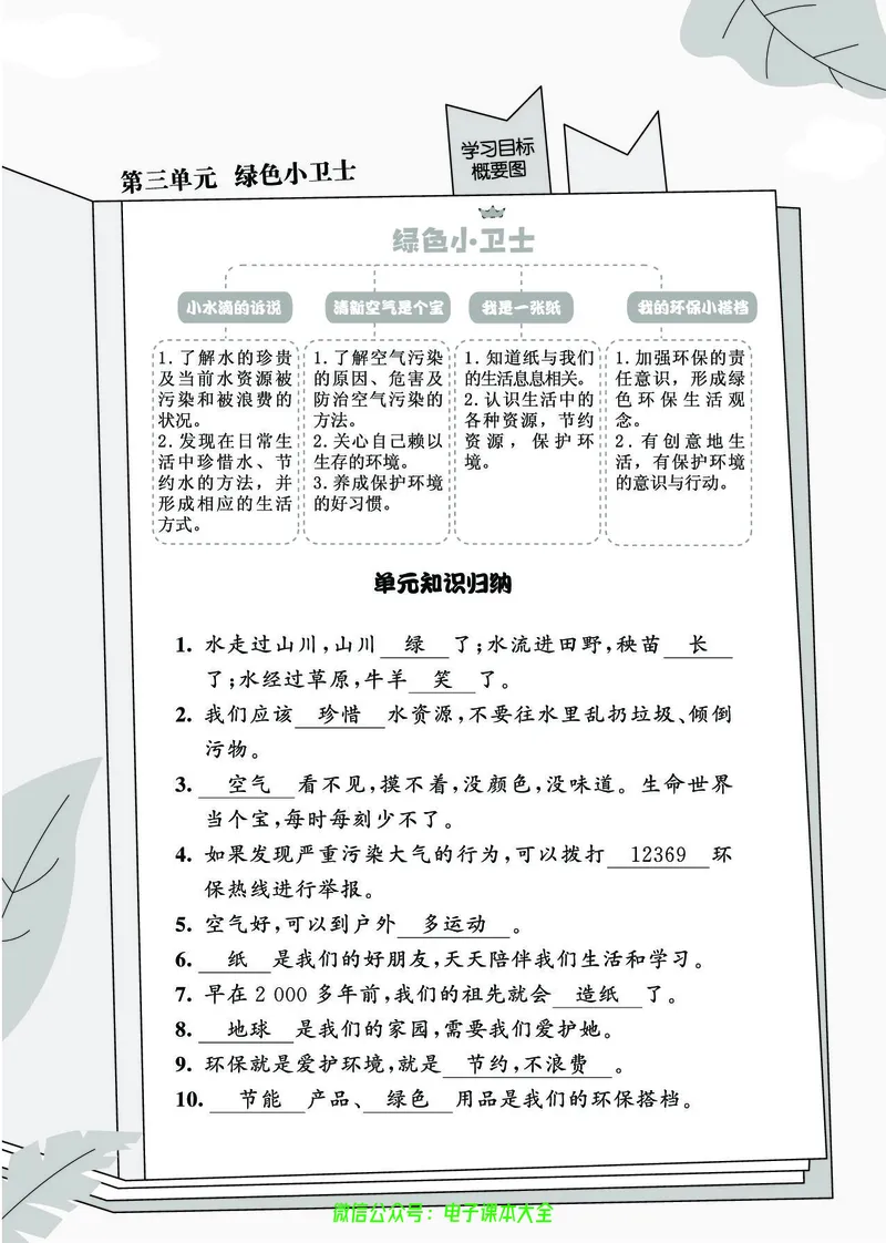道法2b_A493小学道法_人教版小学道德与法治教学资源包_小学道法（预习复习资料大礼包）_《七彩同步训练》