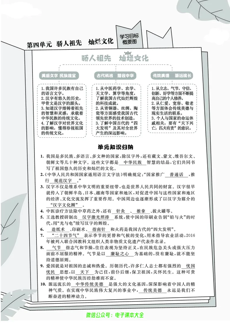道法5a_A493小学道法_人教版小学道德与法治教学资源包_小学道法（预习复习资料大礼包）_《七彩同步训练》
