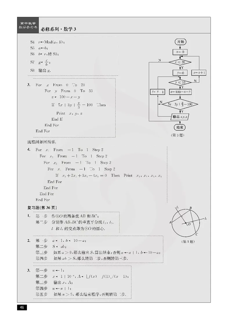 数学教参-必修3_电子课本_高中教学用书_苏教版、译林版