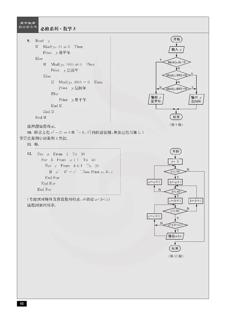 数学教参-必修3_电子课本_高中教学用书_苏教版、译林版