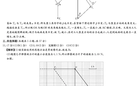物理答案（A卷）_2025年12月高一试卷_251219新高考教学教研联盟（长郡20校）高一12月学情检测（全）