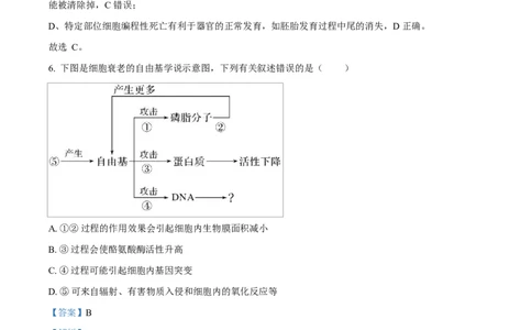 湖北省黄冈市蕲春县第一高级中学2024-2025学年高一下学期3月月考生物试题Word版含解析_2025年03月试卷_0320湖北省黄冈市蕲春县第一高级中学2024-2025学年高一下学期3月月考