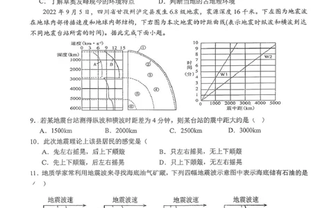 湖北省随州高中教联体2025-2026学年高一上学期12月期中地理试题_2025年12月高一试卷_251211湖北省随州市高中教联体2025-2026学年高一上学期期中联考