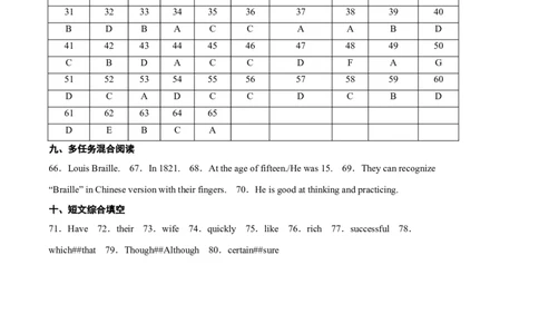 学易金卷：2022-2023学年九年级英语上学期期末考前必刷卷02（人教版）（全解全析）_最新人教版英语九年级全册_新更新初中英语9全_07习题试卷_（5）期末试卷