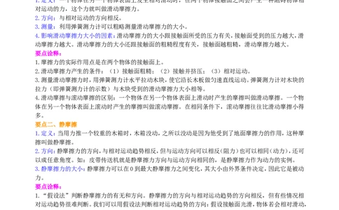 摩擦力（提高）知识讲解_初物_人教版初中物理初二三同步讲义习题练习八九年级电子资料word素材_20250116_181533_A017&mdash;&mdash;人教版初中物理初二三教案讲义专项练习八九年级电子版word资料