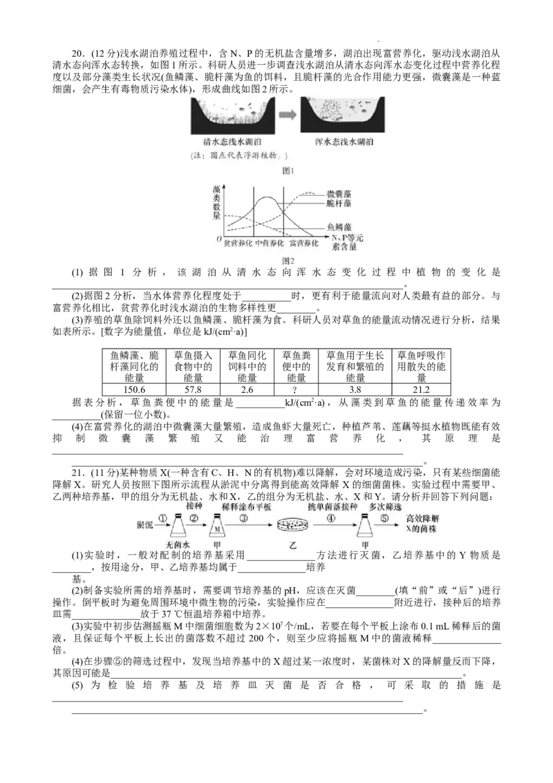 湖南省长沙市湖南师范大学附属中学2024-2025学年高一上学期1月期末生物试题_2025年01月试卷_0115湖南省长沙市湖南师范大学附属中学2024-2025学年高一上学期1月期末