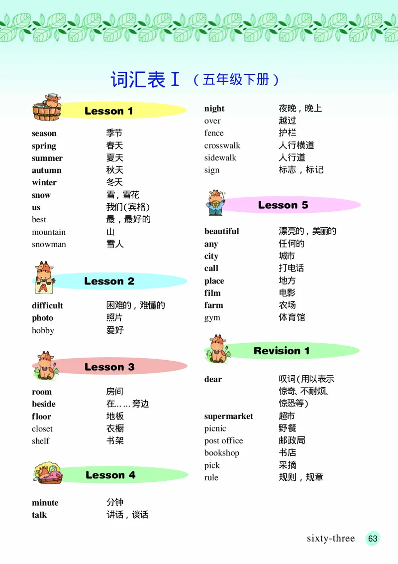 接力版英语五年级下册课本_电子课本_小学电子课本_03英语_新建文件夹_18接力版