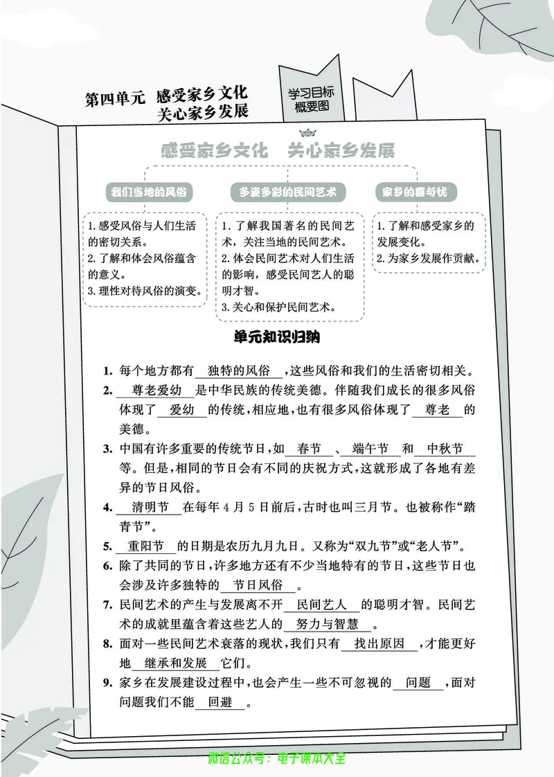 道法4b_A493小学道法_人教版小学道德与法治教学资源包_小学道法（预习复习资料大礼包）_《七彩同步训练》