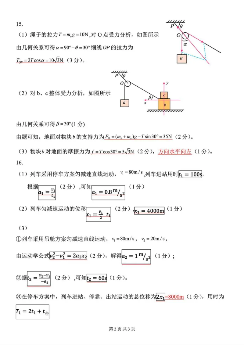 物理答案_2025年12月高一试卷_251209浙江省温州市浙南名校联盟2025-2026学年高一上学期11月期中（全）_浙江省温州市浙南名校联盟2025-2026学年高一上学期期中联考物理试题.zip