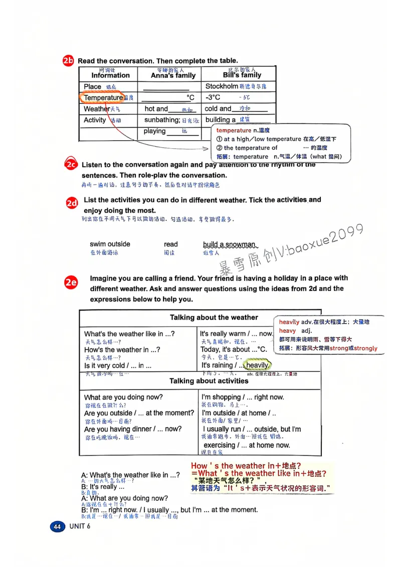 人教七下配套课堂笔记_最新人教版英语七年级下册_七下英语2025版_课堂笔记