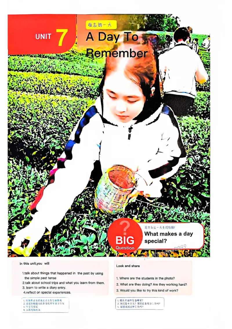 人教七下配套课堂笔记_最新人教版英语七年级下册_七下英语2025版_课堂笔记