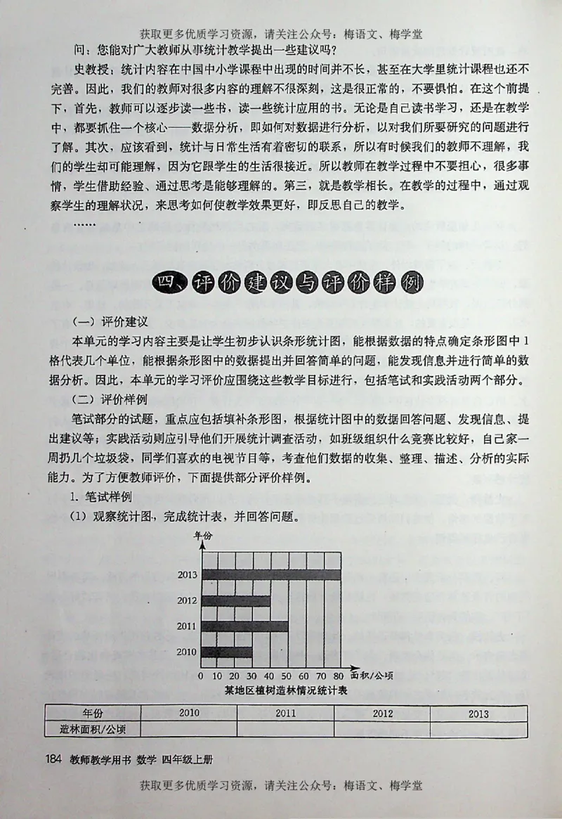 教师用书：小学数学4a_电子课本_小学教学用书_小学数学