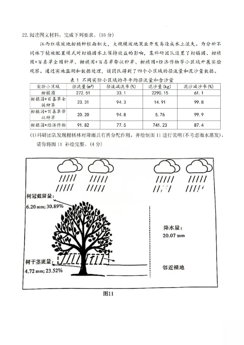 湖南省长沙市第一中学2025-2026学年高一上学期期末考试地理试卷（含答案）_2026年02月高一试卷_260210湖南省长沙市第一中学2025-2026学年高一上学期1月期末