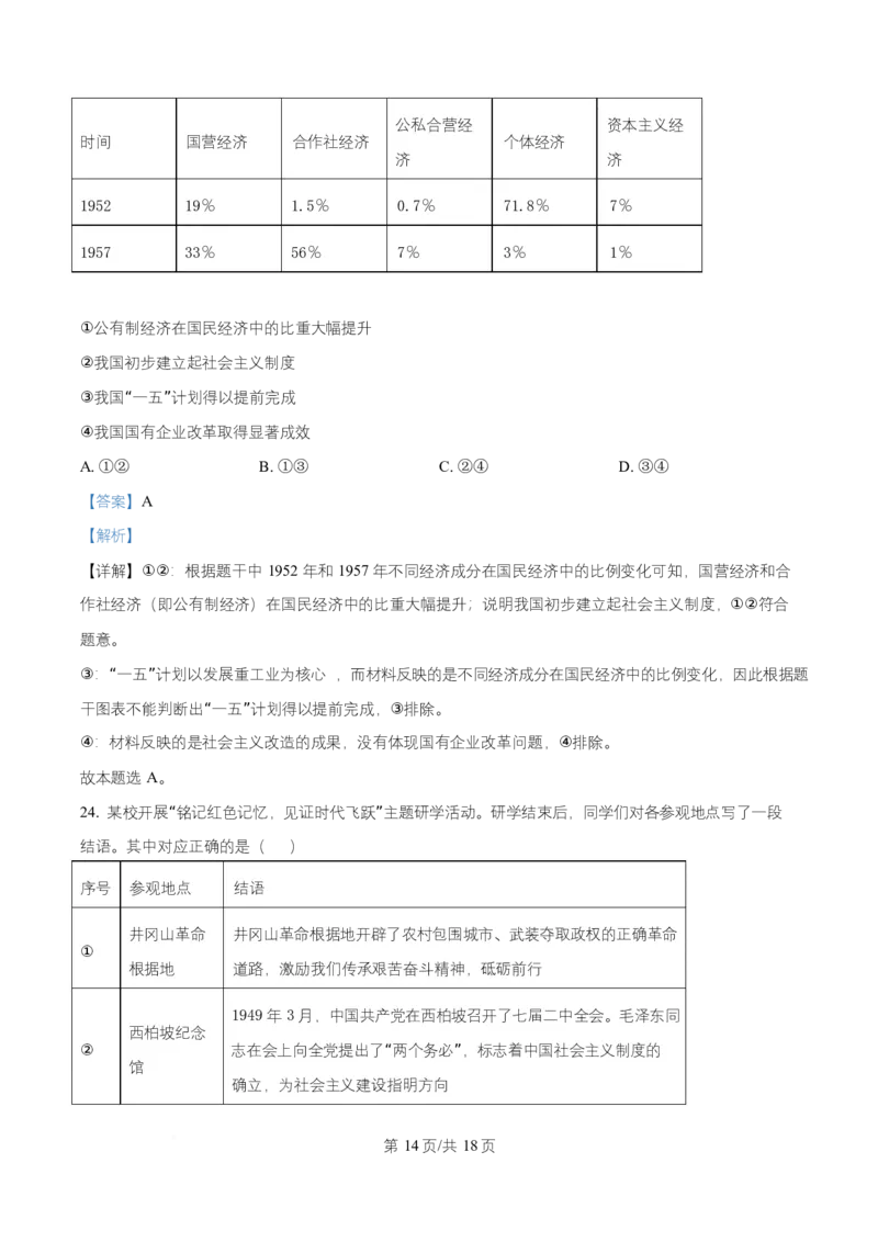 湖南省岳阳县第一中学2025-2026学年高一上学期第一次月考政治试题Word版含解析_2025年10月高一试卷_251018湖南省岳阳市岳阳县第一中学2025-2026学年高一上学期第一次月考（全）