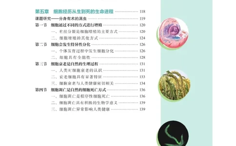 新沪科版高中生物必修1《分子与细胞》_电子课本_最新版高中全科高清电子课本_6高中生物课本_2019新人教版