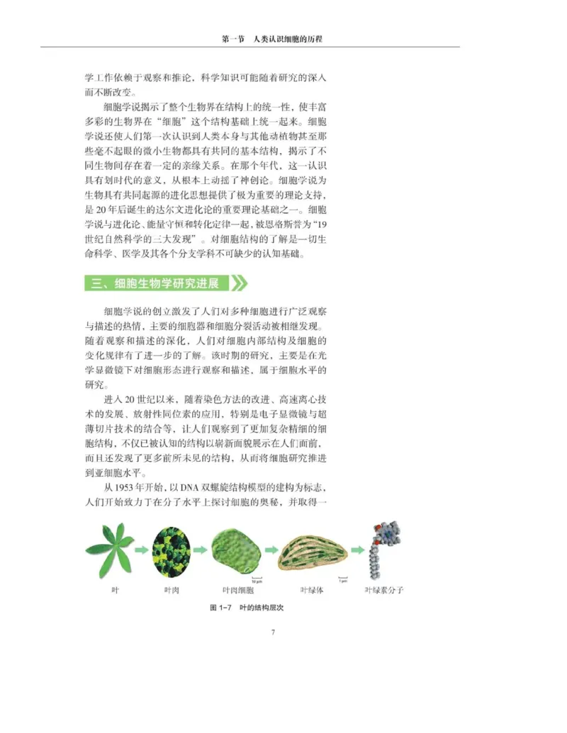 新沪科版高中生物必修1《分子与细胞》_电子课本_最新版高中全科高清电子课本_6高中生物课本_2019新人教版