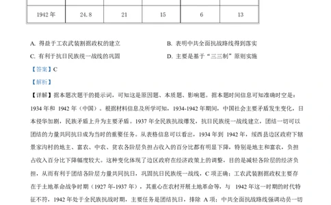湖南省湘一名校联盟2024-2025学年高一下学期期中考试历史试题（解析版）_2025年05月试卷_0526湖南省湘一名校联盟2024-2025学年高一下学期4月期中联考