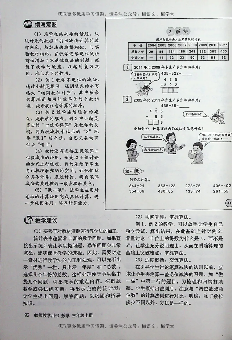教师用书：小学数学3a_电子课本_小学教学用书_小学数学