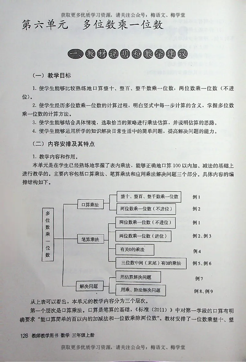 教师用书：小学数学3a_电子课本_小学教学用书_小学数学