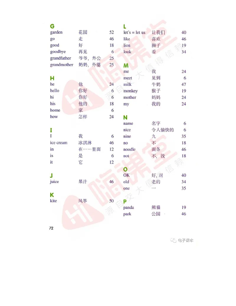 广东开心版英语小学三年级上册电子课本（高清版）_电子课本_小学电子课本_03英语_新建文件夹_11粤教版（广东开心版）