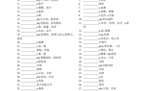 新七下初中部分词汇默写（汉译英）_最新人教版英语七年级下册_七下英语2025版_06.2025春英语人教7下单词短语句子（默写版+背诵版）_新七下初中词汇（英译汉+汉译英）-2024新教材-