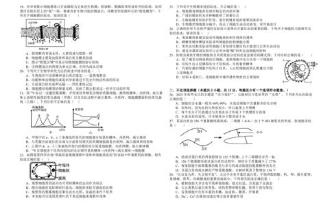 生物试卷_2025年12月高一试卷_251210黑龙江省大庆市大庆中学2025-2026学年高一上学期11月期中考试（全）