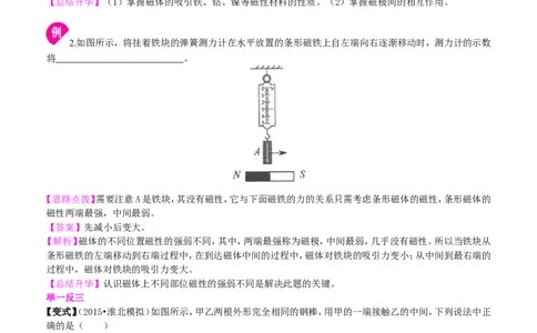 磁现象磁场知识讲解_初物_1初中物理_初三物理_磁现象磁场