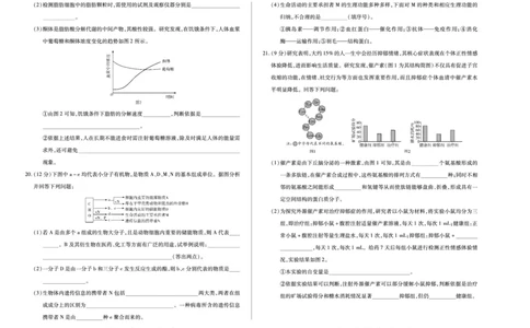 生物陕西高一一联试卷_2025年10月高一试卷_251021天一大联考&middot;陕西省2025-2026学年上学期高一年级阶段性测试（一）（全）