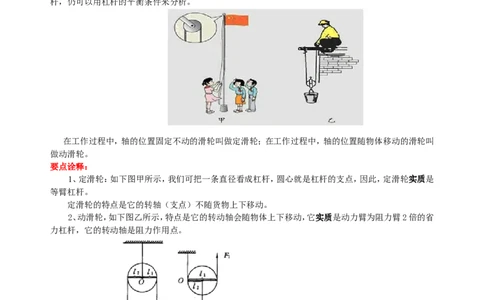 滑轮（提高）知识讲解_初物_1初中物理_4初二物理人教版知识导学