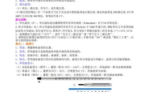 温度知识讲解_初物_人教版初中物理初二三同步讲义习题练习八九年级电子资料word素材_20250116_181533_A017&mdash;&mdash;人教版初中物理初二三教案讲义专项练习八九年级电子版word资料_15温度