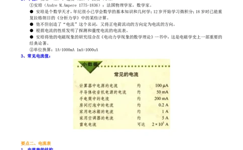 电流的测量（提高）知识讲解_初物_1初中物理_4初三物理人教版知识导学_15电流的测量（提高）