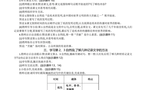 10纸的发明精华版教案_部编人教版3年级下册语文_（赠送）新版-2025年2月三年级下册语文资料(课件+教案)(赠送资料-不需要就不下载)_3.第三单元_10纸的发明_教案