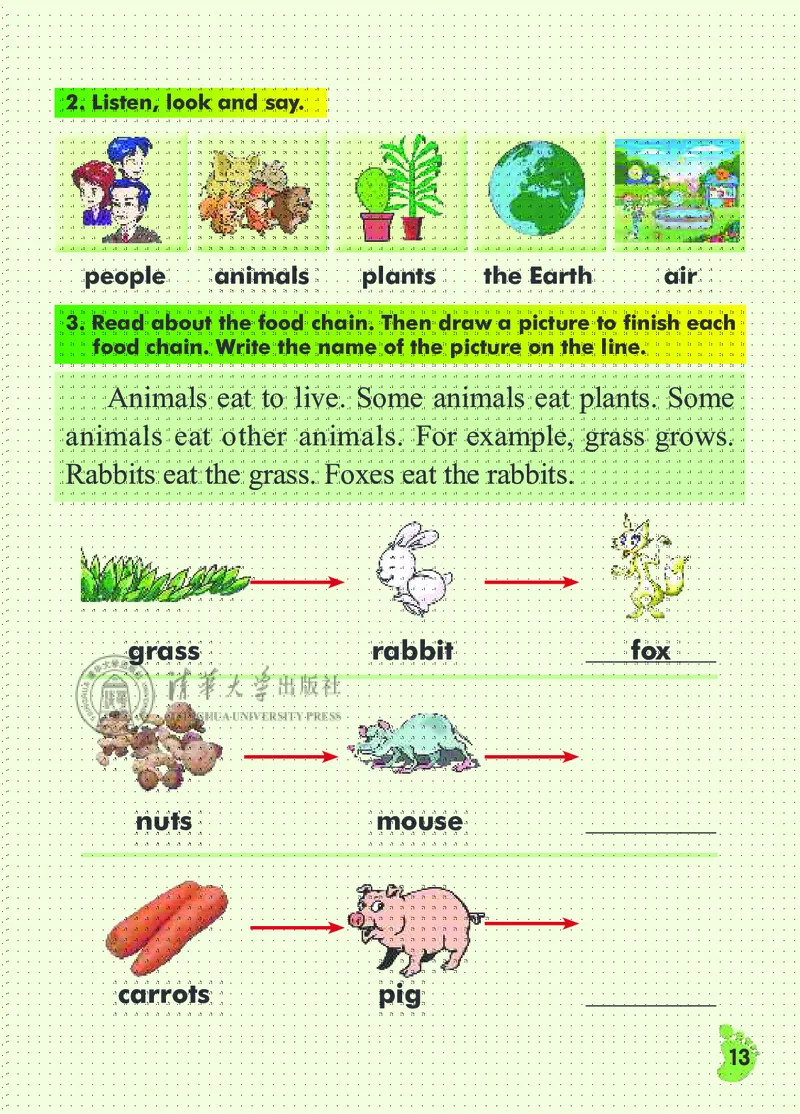 清华版英语（一起点）四年级下册课本_电子课本_小学电子课本_03英语_新建文件夹_22清华版（清华大学出版社）