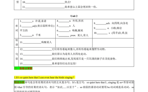 （同步100分背默）Module8Timeoff知识清单（学生版）_最新人教版英语八年级下册_旧版（有参考价值）_版本二_八年级英语下册（人教版）_同步知识背默-V30
