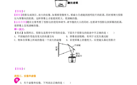 生活中的透镜知识讲解（基础）_初物_1初中物理_4初二物理人教版知识导学
