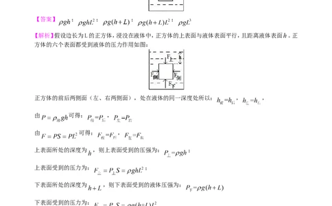 浮力知识讲解_初物_1初中物理_4初二物理人教版知识导学