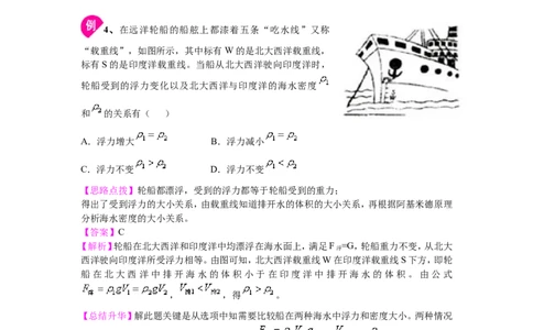物体的浮沉条件及应用（基础）知识讲解_初物_1初中物理_北京四中内部教案初二物理_物体的浮沉条件及应用(基础)