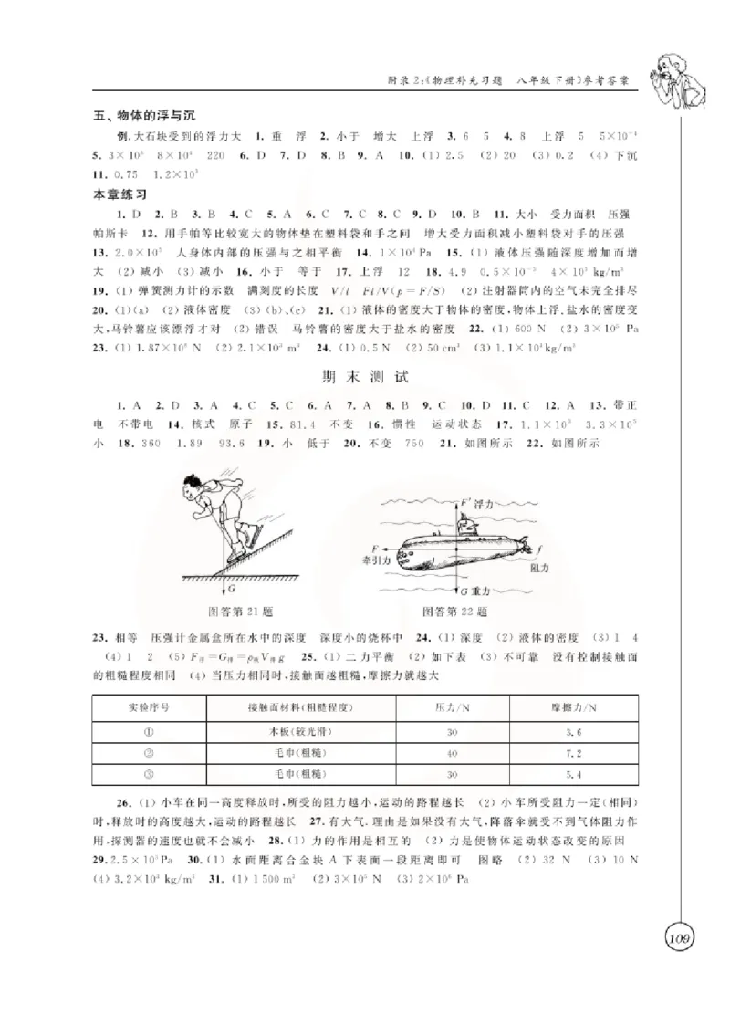 物理教参8b_电子课本_初中教学用书_苏教版、译林版