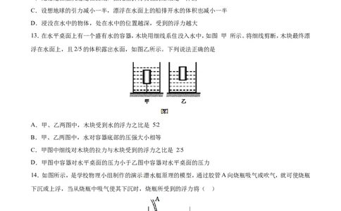 第10章第2节阿基米德原理练习题_初物_人教版初中物理初二三教案讲义专项练习八九年级电子版word资料_最新人教版初中物理初二下册_03人教版初中物理同步专题讲义8下