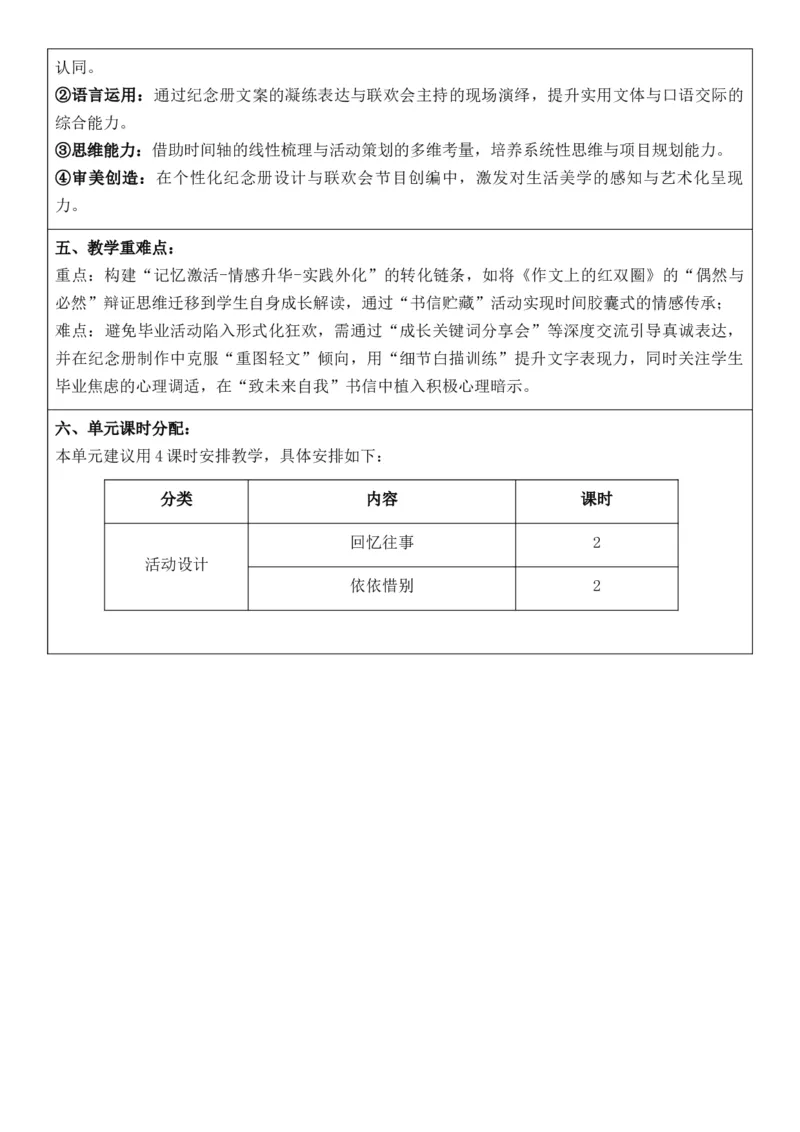 2026年春期部编人教版6年级下册语文核心素养教案（反思有内容）（第6单元）_部编人教版6年级下册语文_2026年春期-6年级下册教案_单元教案
