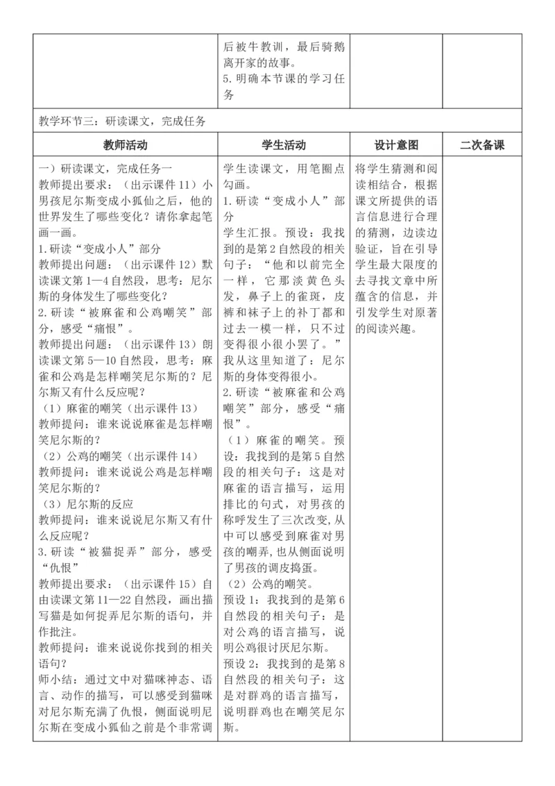 2026年春期部编人教版6年级下册语文核心素养教案（反思有内容）（第2单元）_部编人教版6年级下册语文_2026年春期-6年级下册教案_单元教案