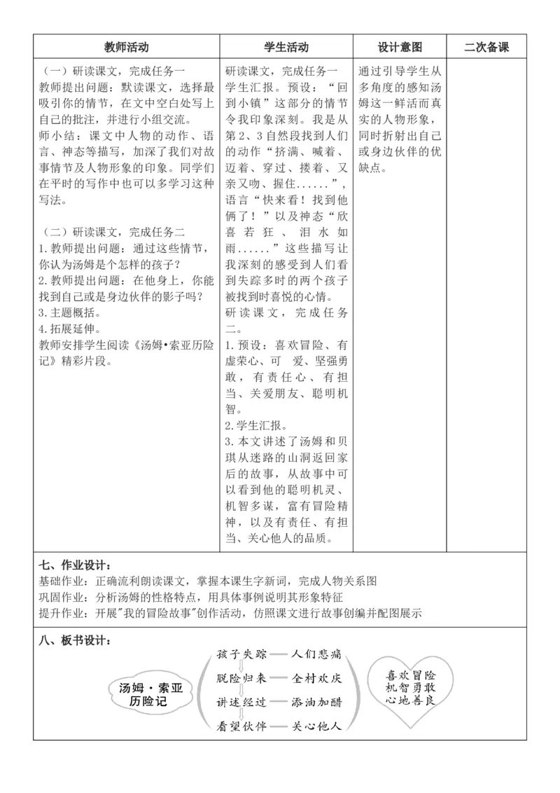 2026年春期部编人教版6年级下册语文核心素养教案（反思有内容）（第2单元）_部编人教版6年级下册语文_2026年春期-6年级下册教案_单元教案