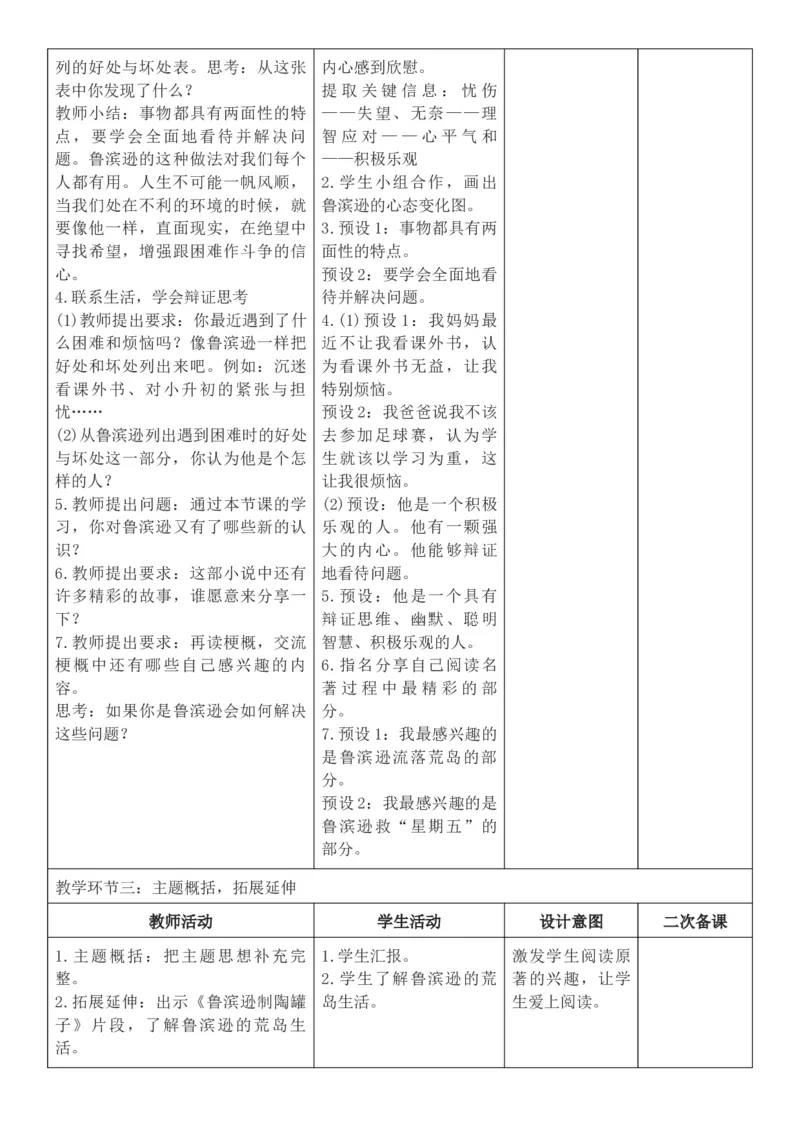 2026年春期部编人教版6年级下册语文核心素养教案（反思有内容）（第2单元）_部编人教版6年级下册语文_2026年春期-6年级下册教案_单元教案