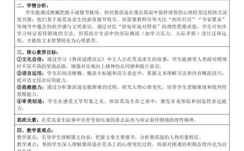2026年春期部编人教版6年级下册语文核心素养教案（反思有内容）（第2单元）_部编人教版6年级下册语文_2026年春期-6年级下册教案_单元教案