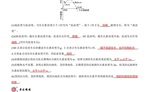 第11讲植物生命活动的调节（讲练）（解析版）_新高考复习资料_2023年新高考复习资料_二轮复习_2023年高考生物二轮复习讲练测（新教材专用）