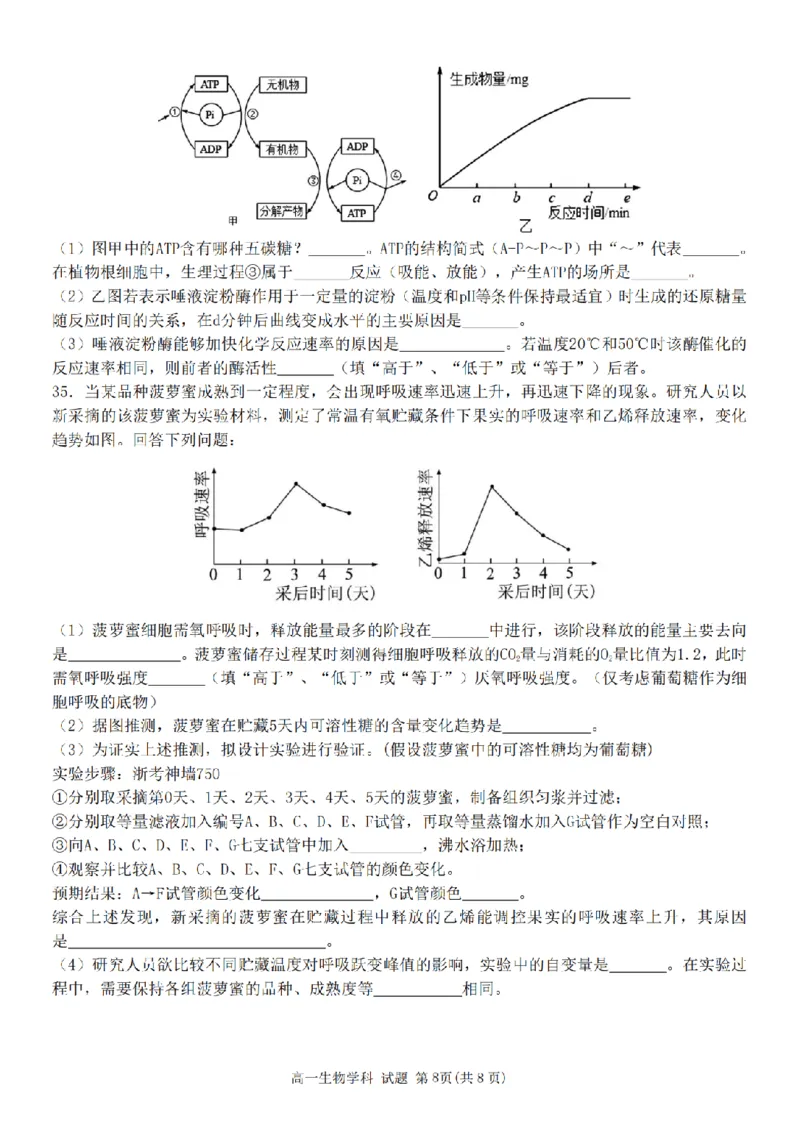 生物卷-2511高一G5联盟_2025年12月高一试卷_251208浙江省G5联盟2025-2026学年高一上学期11月期中考试（全）_浙江省G5联盟2025-2026学年高一上学期11月期中考试生物试题含答案