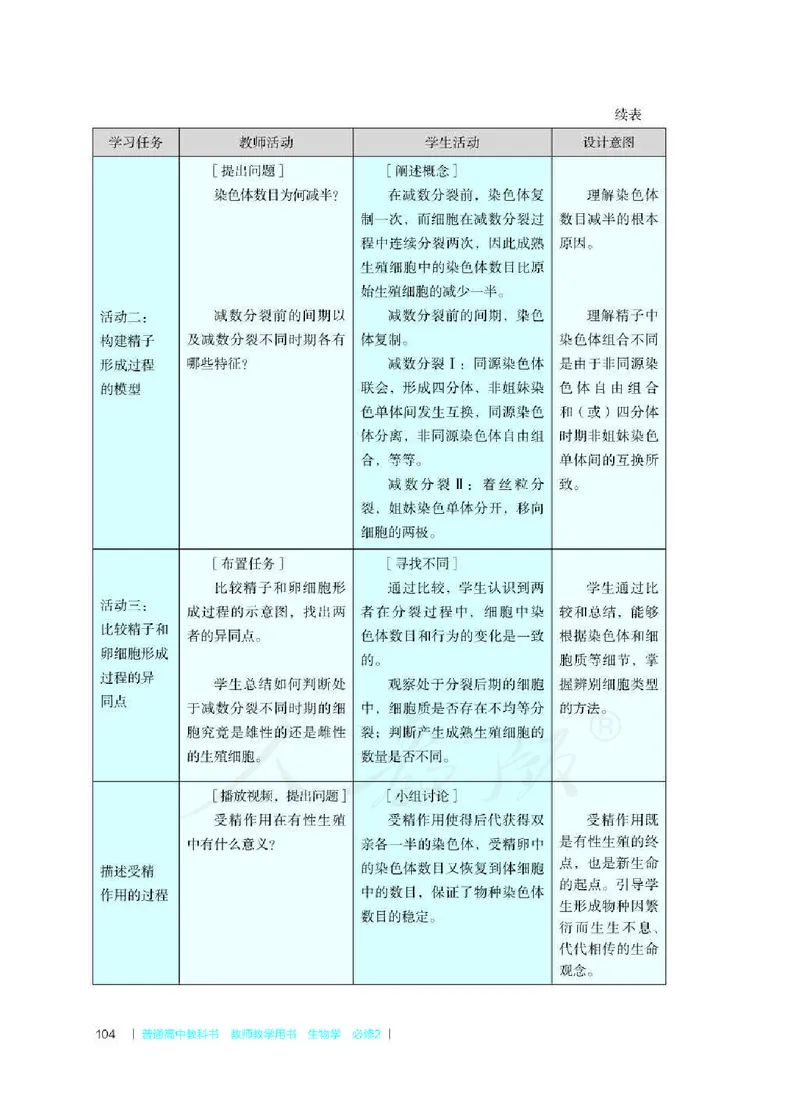 生物必修2遗传与进化教师用书_电子课本_高中教学用书_2019新人教版