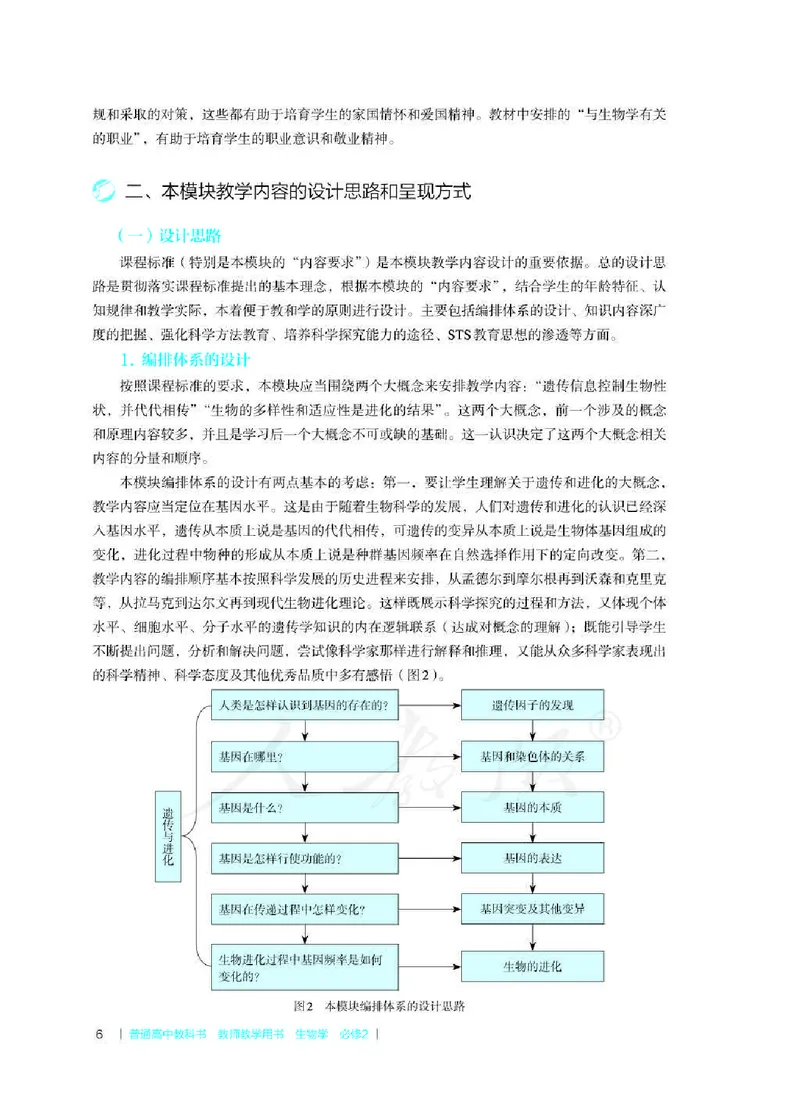 生物必修2遗传与进化教师用书_电子课本_高中教学用书_2019新人教版