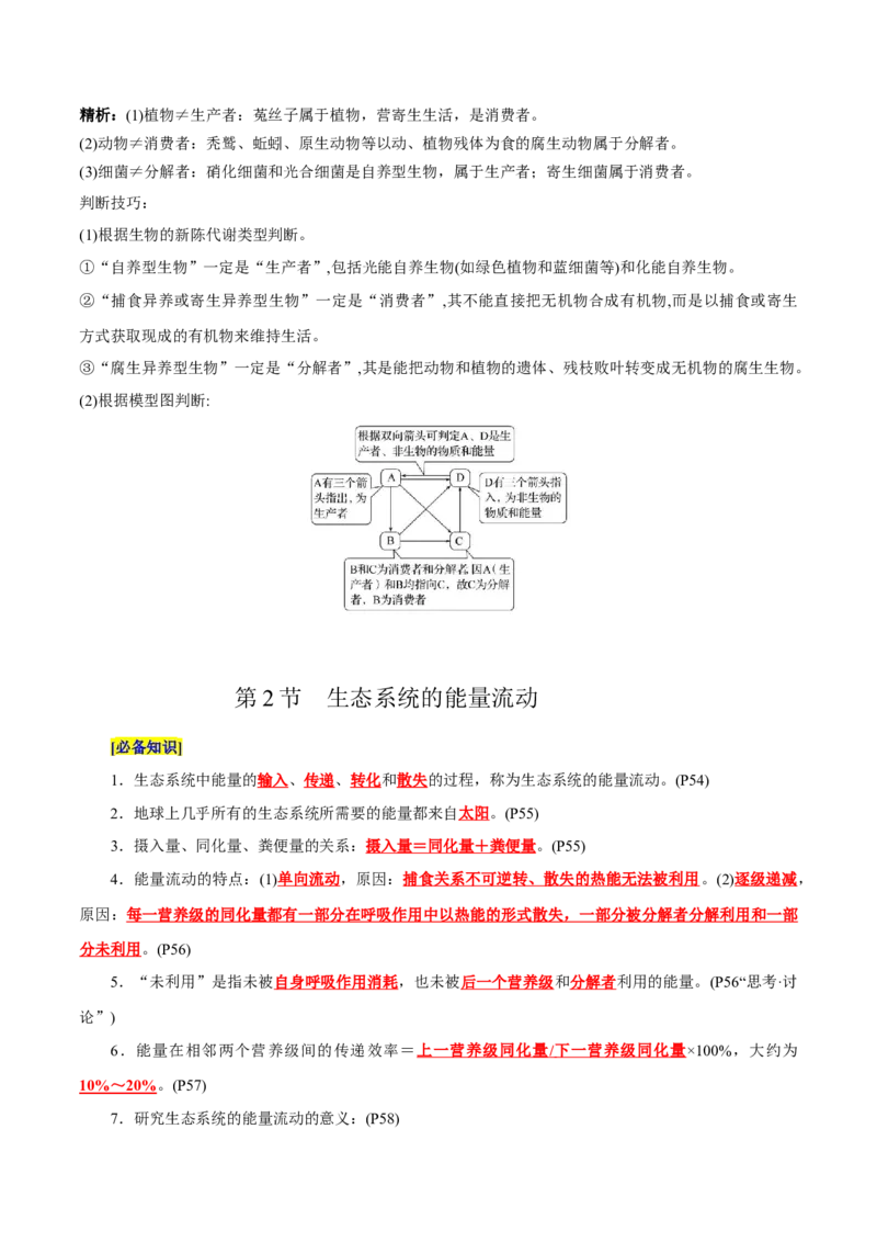 第3章生态系统及其稳定性（背诵版）_2025年新高考资料_专项复习_晨读晚默备战2025年高考生物必背知识清单_第3章生态系统及其稳定性-晨读晚默备战2025年高考生物必背知识清单